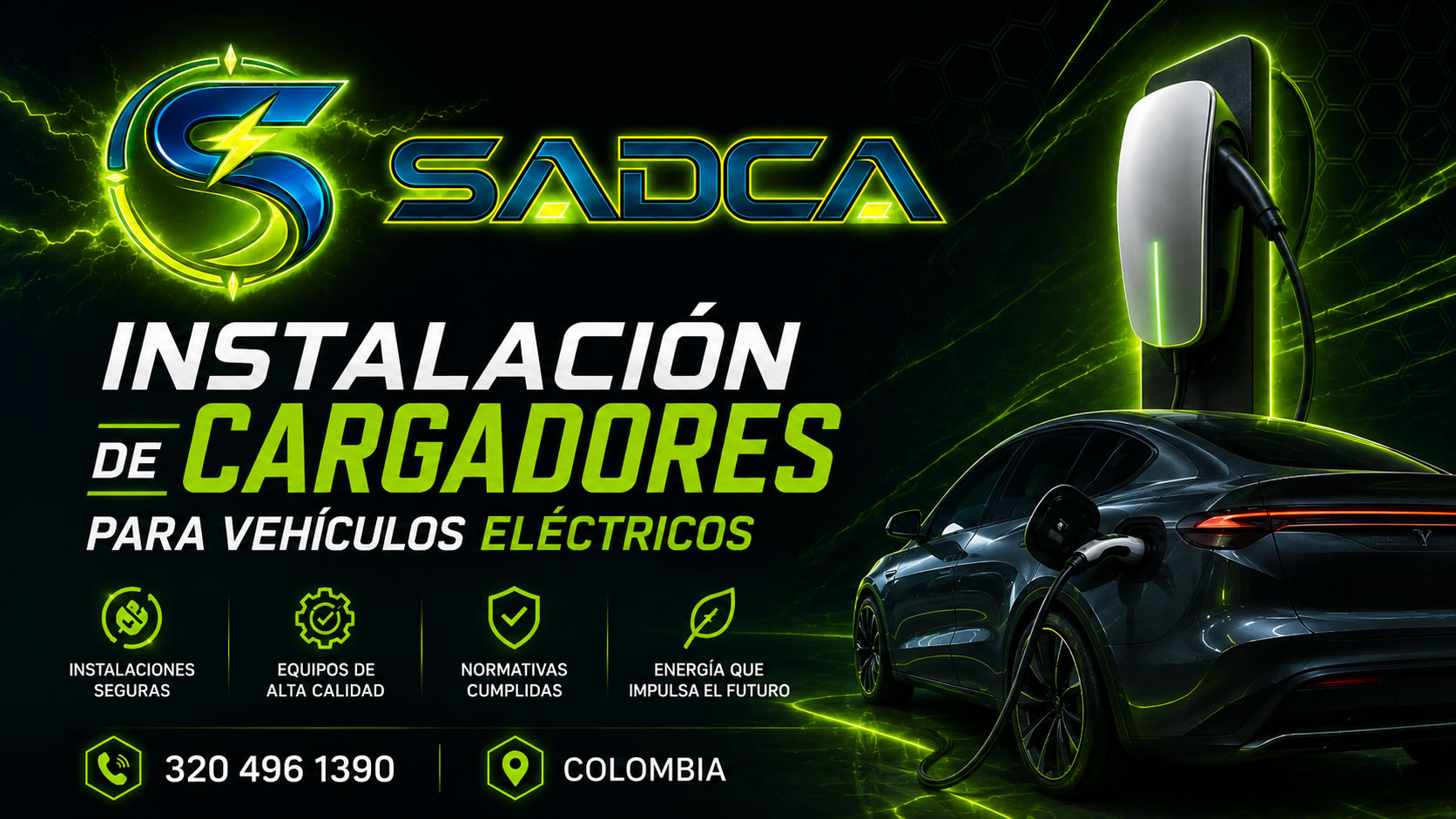 Instalación Cargador Vehículo Eléctrico Instalación Cargador Vehículo Eléctrico ❤️ | SADCA
